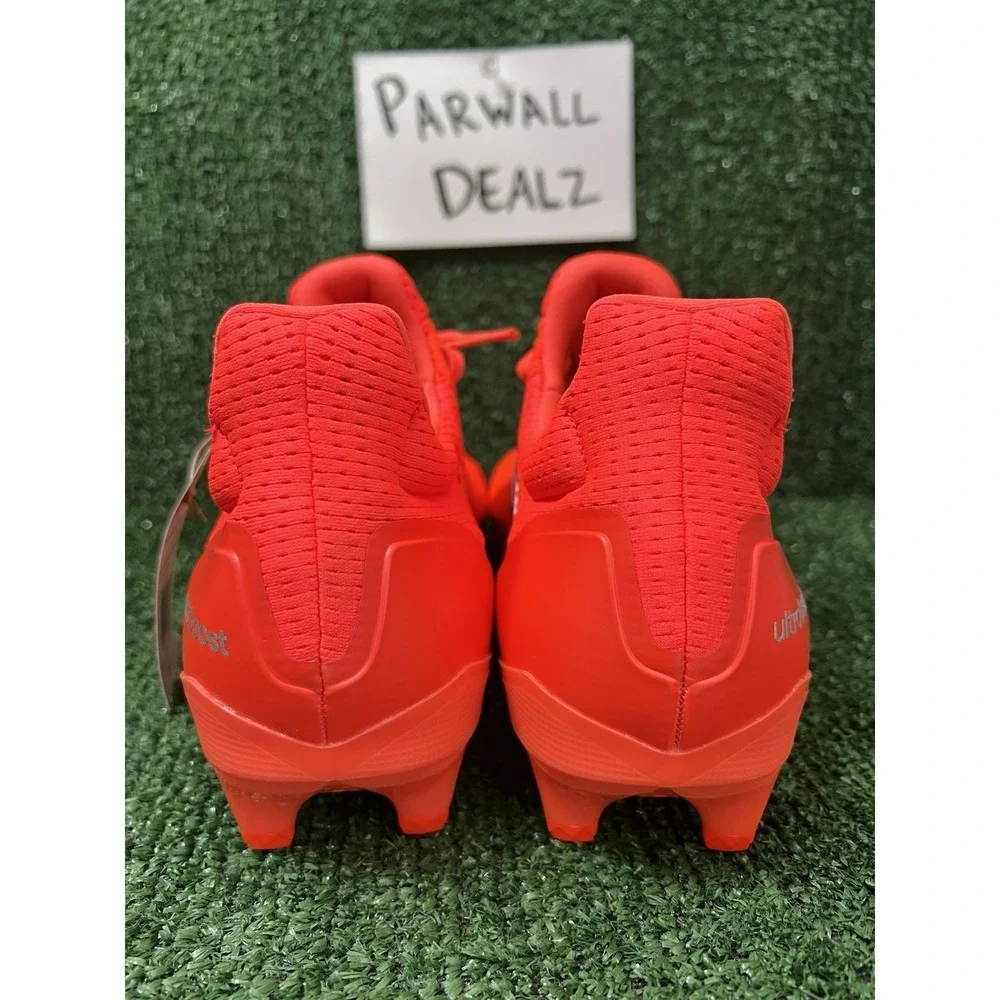 Adidas Ultraboost Football Cleats Solar Red Mens Size 9 JP7411